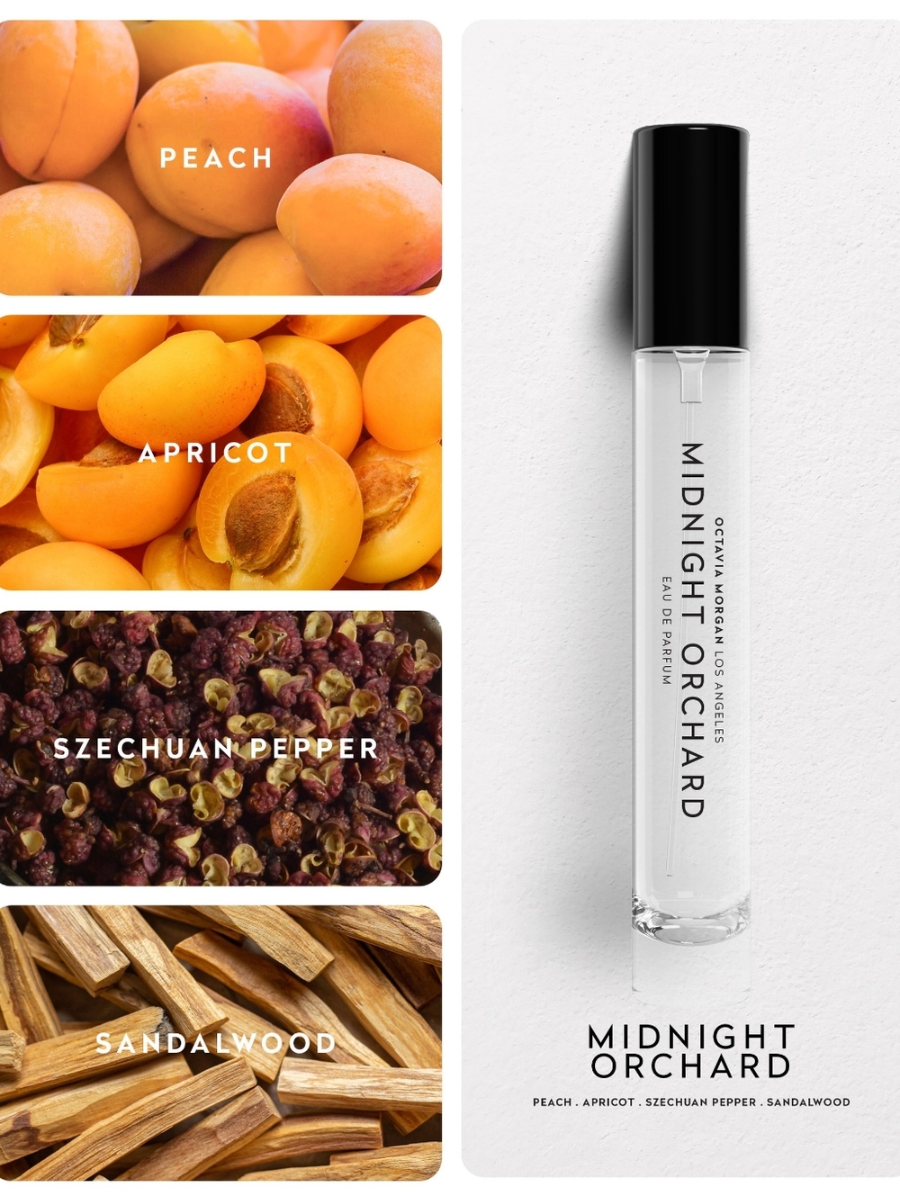 🍑Scent Need🍑BNIB Octavia Morgan 0.34 OZ MIDNIGHT ORCHID EDP Travel Spray!$45R!
